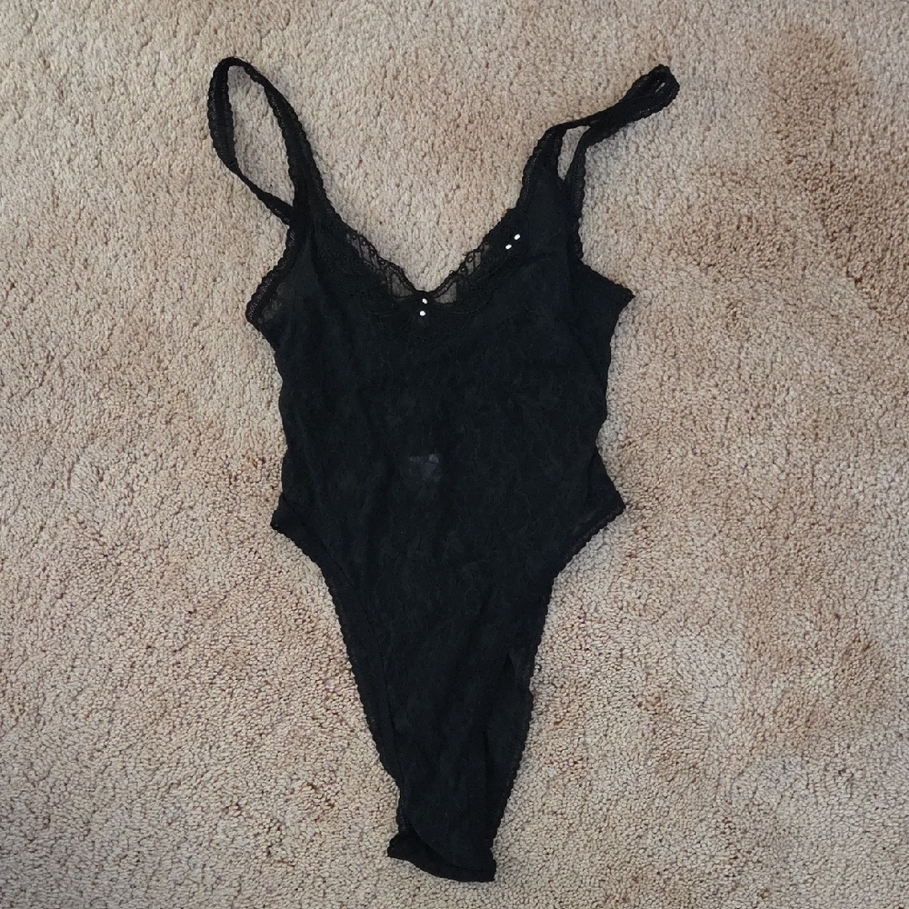 Black Lace Bodysuit